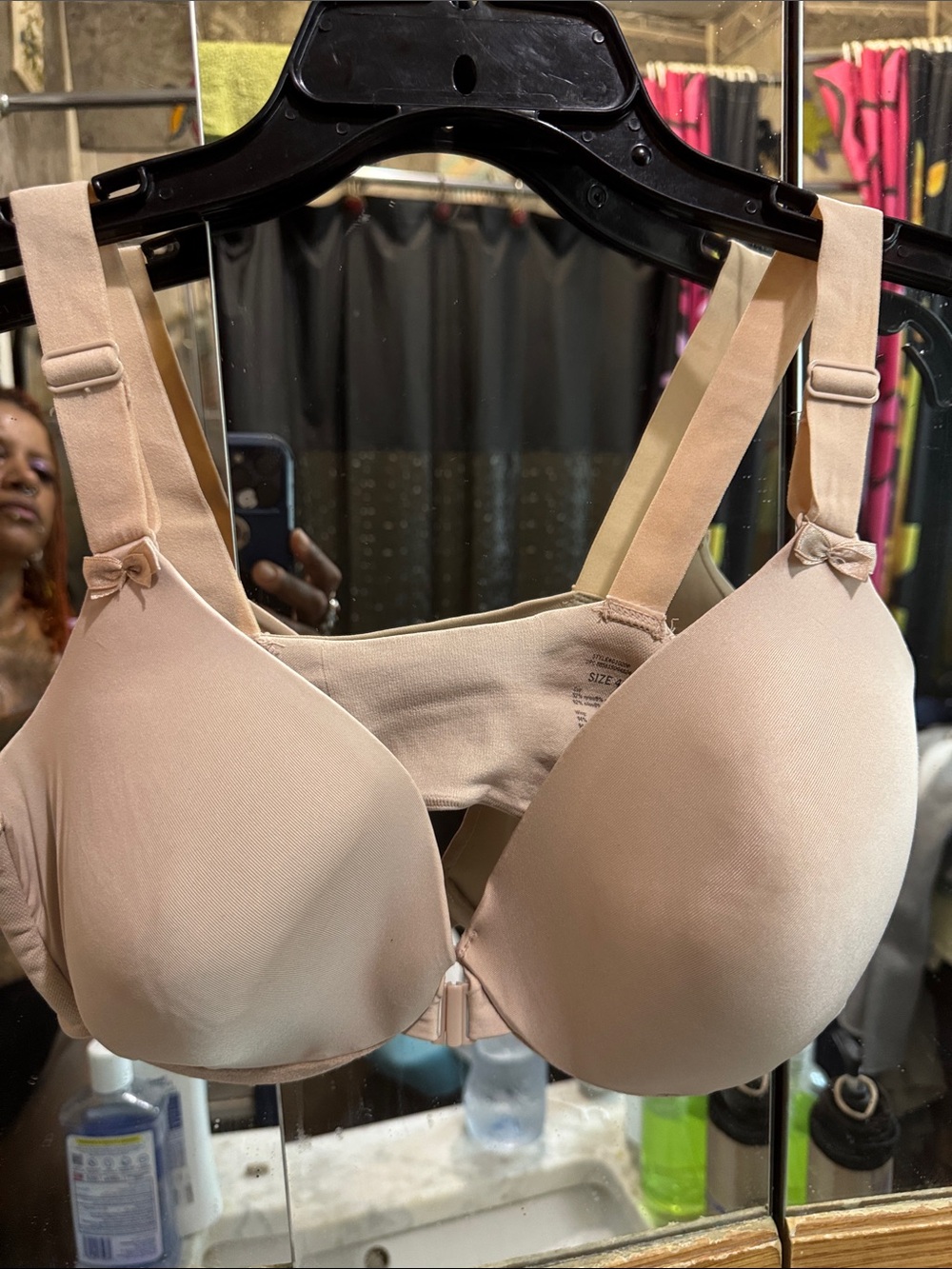 Tan bra